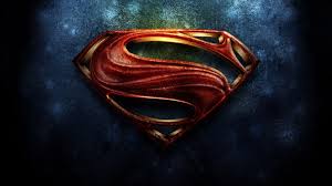 superman logo art 4k wallpaper hd