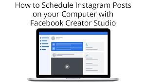 Free instagram scheduler for automated stories and posts publishing. How To Schedule Instagram Posts On Desktop With Facebook Creator Studio