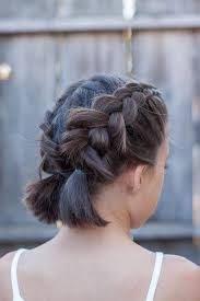 Go for several smaller sections, and dress them up with wraps or beads for an extra hot look. 27 Beautiful And Fresh Braid Hairstyle Ideas For Short Hair