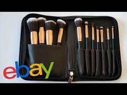 sixplus 11pc rose gold ebay brush set