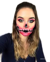 skull halloween makeup and tutorial