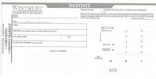 Most slips have separate lines for cash and checks. Wintrust Deposit Slip Free Printable Template Checkdeposit Io