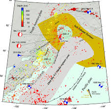 The state experiences around 40,000 earthquakes a year, with more large quakes than all the other 49 us states combined, according to the associated press. Tectonic Setting Of The 2018 Mw 7 1 Anchorage Alaska Earthquake Red Download Scientific Diagram