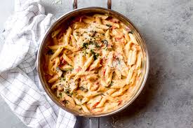 30 minute pasta with tomato cream sauce