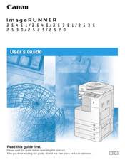 Asistencia para la serie imagerunner: Canon Imagerunner 2520 Manuals Manualslib