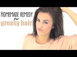 homemade remedy for greasy hair you
