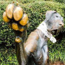 Outdoor Large Metal Yard Art Boxer Dog