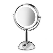 be103wh tabletop lighted vanity mirror