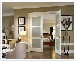 French Doors With Frosted Glass For The