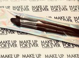 make up for ever 3 pc brush lot 176