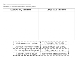 Know what is imperative sentence, definition, examples, worksheet, activities and imperative sentences are the sentences we use in our daily life to make request, make a wish, express a desire. Imperative And Exclamatory Sentences Worksheet