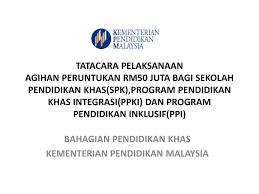 Keperluan pendidikan inklusif dalam program pendidikan arus perdana di malaysia. Ppt Bahagian Pendidikan Khas Kementerian Pendidikan Malaysia Powerpoint Presentation Id 6150471