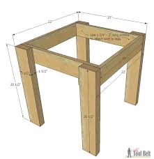 Simple Kids Table And Chair Set Her Tool Belt