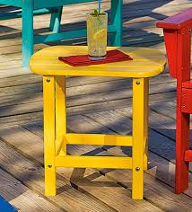 Polywood Adirondack Side Table Aruba