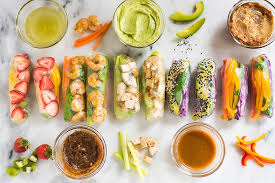 5 Healthy Spring Roll Recipes • A Sweet Pea Chef