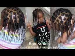 box braids for kids no added hair