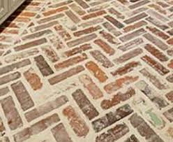 authentic brick floor tiles