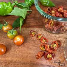 sun dried cherry tomatoes in the oven