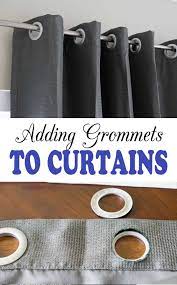 how to make eyelet curtains craving