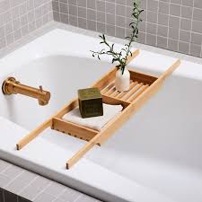 Brockton Bamboo Bath Caddy West Elm