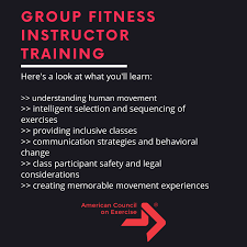 group fitness instructor training