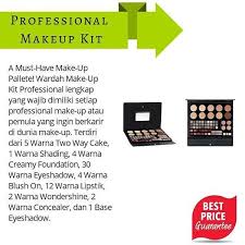 wardah professional make up kit
