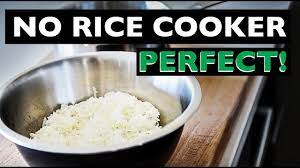 Add the rice, water, salt, butter or oil, and desired aromatics to the instant pot and set the pressure cooker to six minutes on high. How To Cook Rice Without A Rice Cooker On The Stove Top Fool Proof Youtube