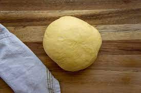homemade semolina pasta dough the