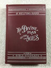 Details About 1910 The Divine Plan Of The Ages Watchtower Studies In The Scriptures Jehovah