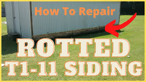 how to repair rotted t111 siding you