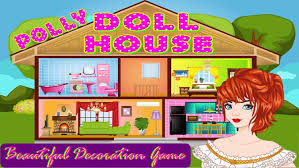 polly doll house decoration game by