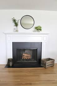 how to paint a ceramic tile fireplace
