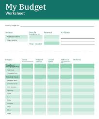 10 of the best budget templates and