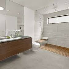 concrete bathroom floors