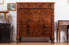american empire chest of drawers