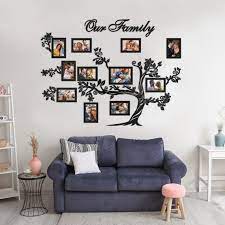 Wooden Family Tree Wall Art