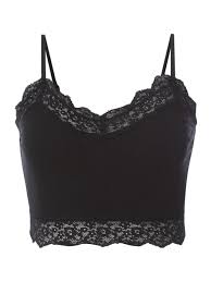 Browse macy's excellent selection, you'll find a wide range of stylish womens crop tops options to suit your taste, budget, and style. Review Crop Top Mit Kontrastbesatz In Grau Schwarz Online Kaufen 1122011 P C Online Shop