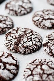 Our ideal molasses cookie recipe would produce a charmingly crackled and crinkled cookie with an uncommonly moist, chewy interior and a spicy flavor with undertones of dark, bittersweet molasses. Christmas Cookies Chocolate Crinkles Hashtag Marci