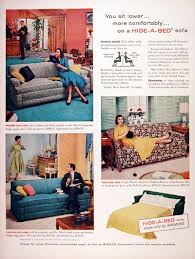 1956 simmons sofa bed clic vine