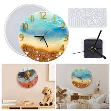 Silicone Wall Clock Resin Mold
