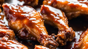 sticky bbq wings in the oven