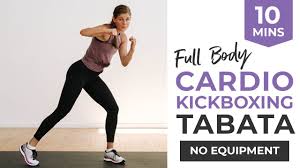 cardio kickboxing tabata workout