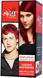 So my videos are based around no. Amazon Com Splat Rebellious Colors Complete Hair Color Kit Luscious Raspberry Pack Of 2 Chemical Hair Dyes Beauty
