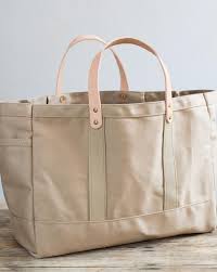 Waxed Canvas Garden Tote Best Up
