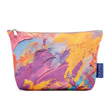 color splash makeup bag square trends