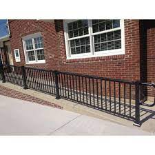 Aluminum deck mount terminal post predrilled with 11 holes, 37 inch tall (cut to height), cable railing deck fence (powder coat black) 4.4 out of 5 stars 4 $89.05 $ 89. Aluminum Baluster Deck Railing 8ft