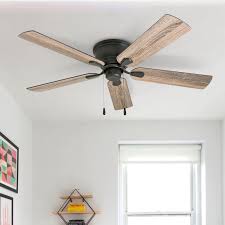Shop for flush mount ceiling lights and the best in modern furniture. Gracie Oaks 52 Raynham 5 Blade Flush Mount Ceiling Fan With Pull Chain Reviews Wayfair