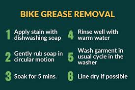 how to get bike oil and grease out of