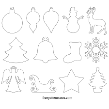 Winter And Christmas Ornament Vector Freepatternsarea