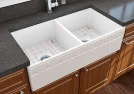 Brown kitchen sink drop in 36 white farmhouse. Vigneto 36d Farmhouse Apron Front Fireclay 36 Double Bowl Kitchen Sink White